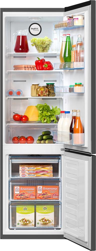 Холодильник Beko B1RCNK312G Frost Free серый, фото 3