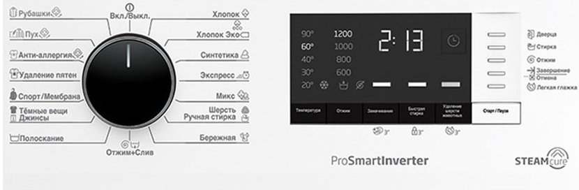 Стиральная машина Beko WSPE7612W, превью предыдущего фото