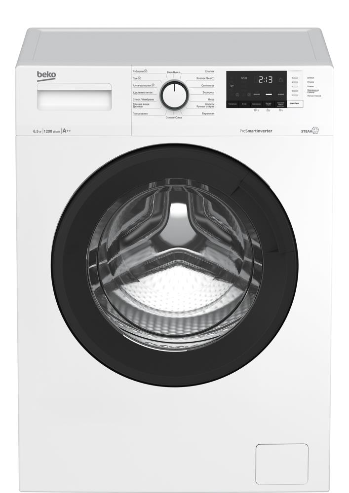 Стиральная машина Beko WSRE6H612ZAWI, превью предыдущего фото