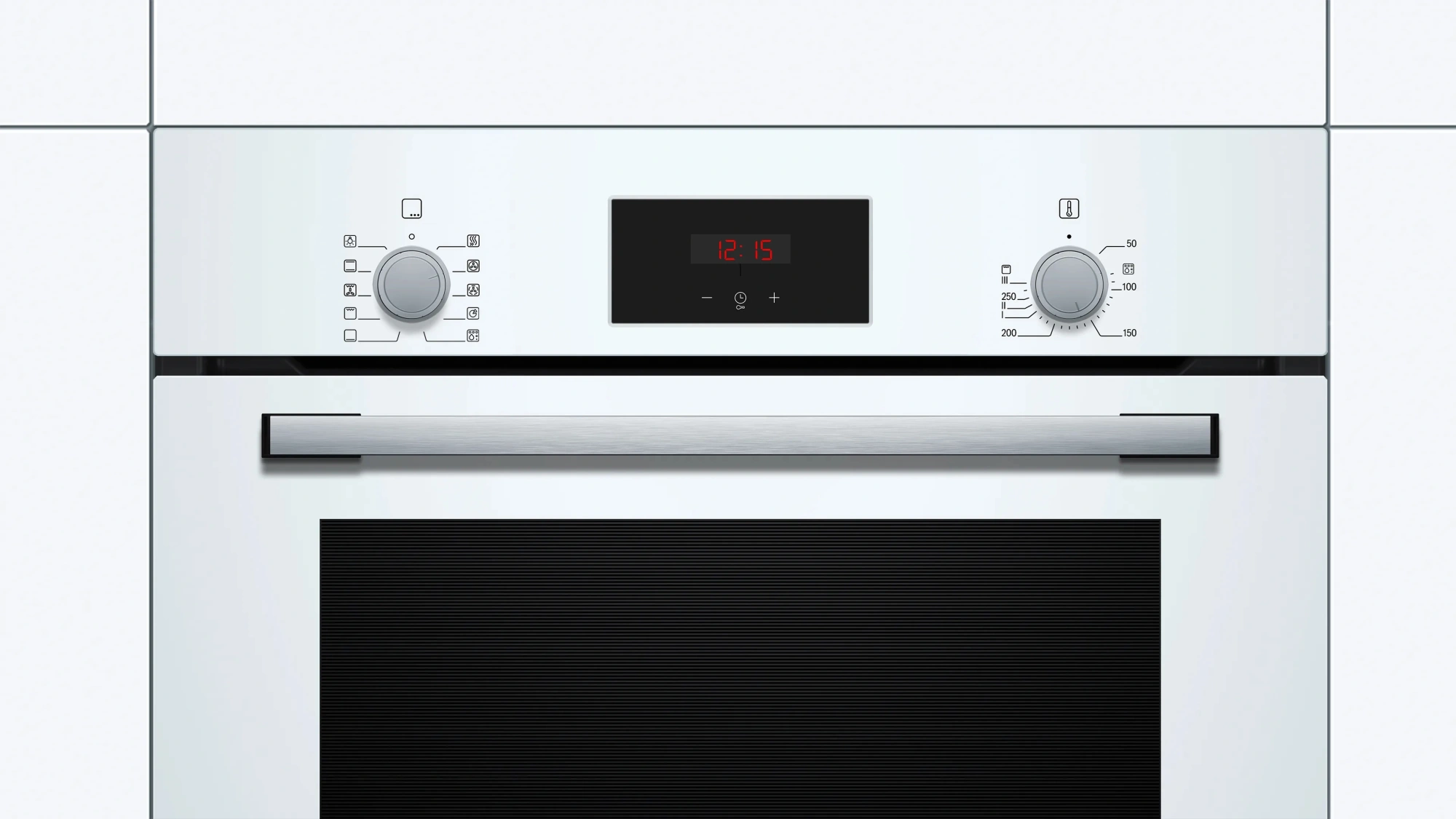 Электрический духовой шкаф Bosch HBF512BW1T, фото 4