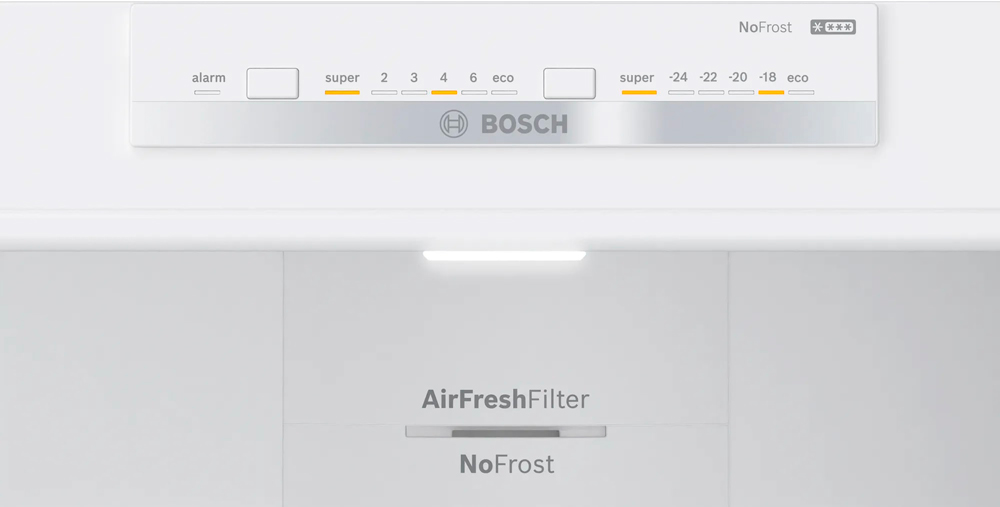 Холодильник Bosch KGN55VL21U серебристый, фото 4