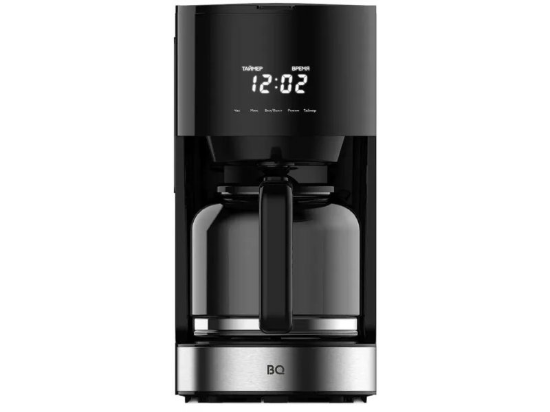 Кофеварка BQ CM1001 черный /нержавеющая сталь