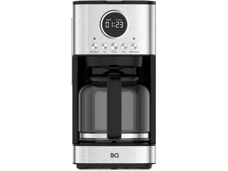 Кофеварка BQ CM1007 нержавеющая сталь /черный