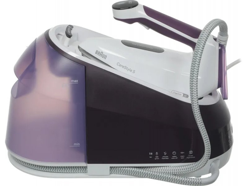 Парогенератор Braun CareStyle 5 IS5247VI сиреневый/белый