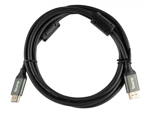 Кабель Buro HDMI 2.1 GOLD, 2м