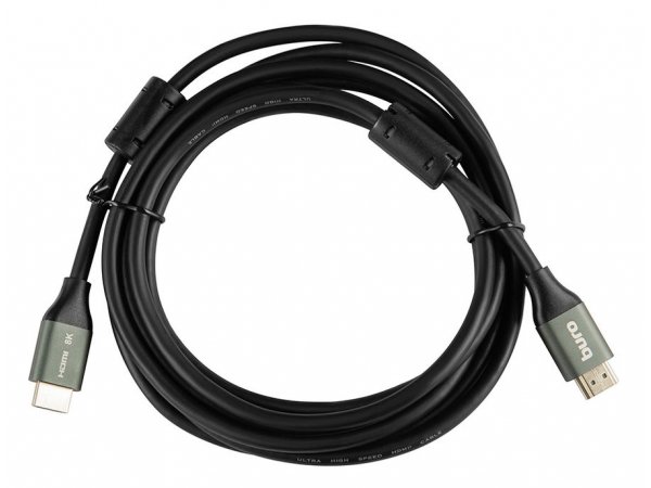 Кабель Buro HDMI 2.1 GOLD, 3м