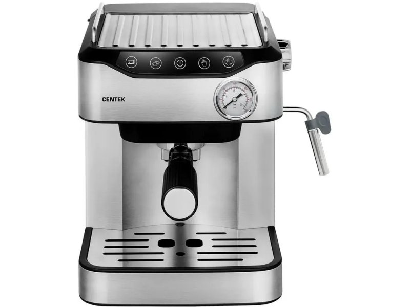 Кофеварка Centek CT-1166 серебристый