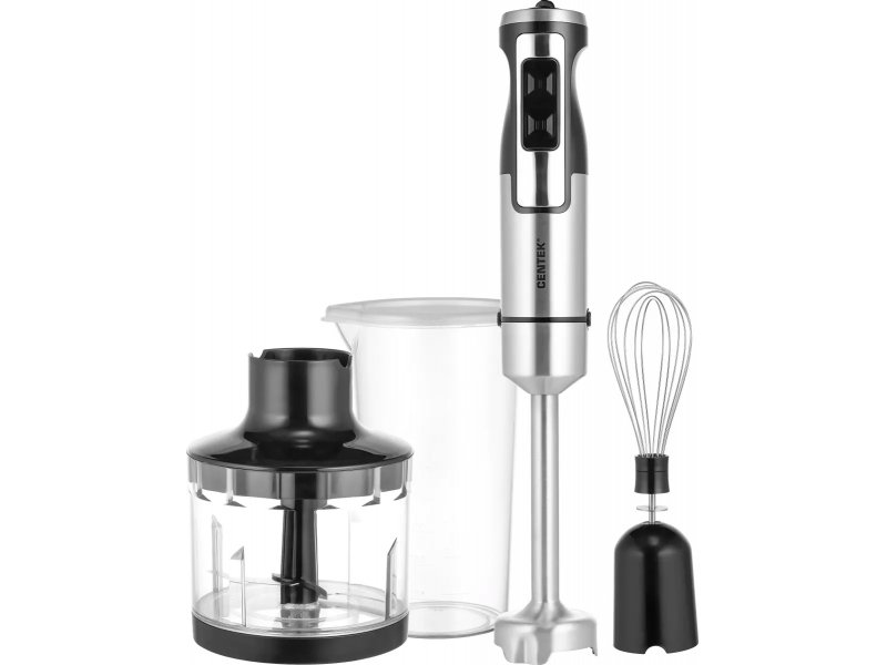 Блендер Centek CT-1338 черный/стальной