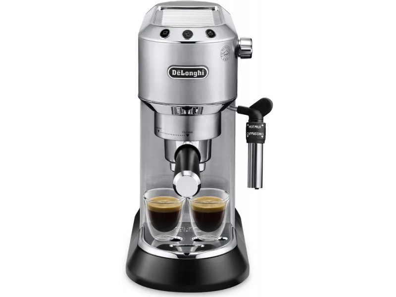Кофеварка DeLonghi EC685.M серебристый