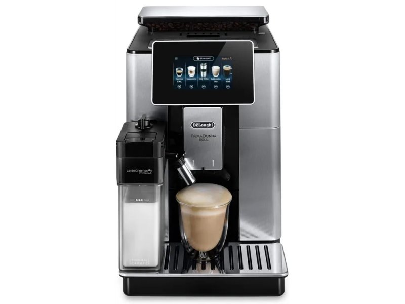 Кофемашина DeLonghi Primadonna Soul ECAM610.74.MB черный/серебристый