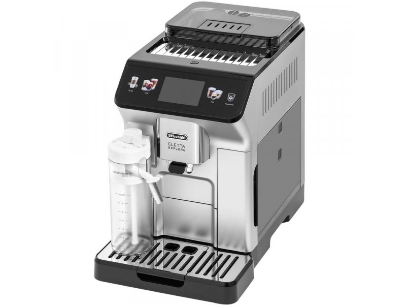Кофемашина Delonghi Eletta Explore ECAM 450.55.S серебристый/черный