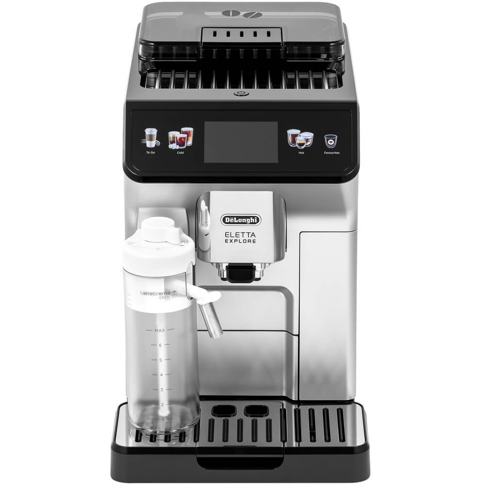 Кофемашина Delonghi Eletta Explore ECAM 450.55.S серебристый/черный, фото 4