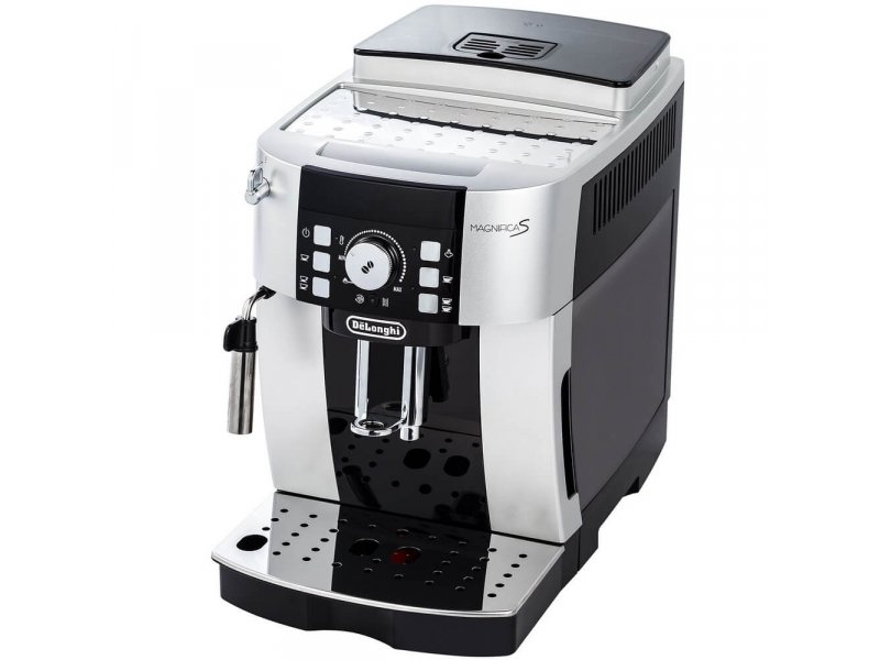 Кофемашина DeLonghi Magnifica S ECAM 21.117.SB серебристый/черный