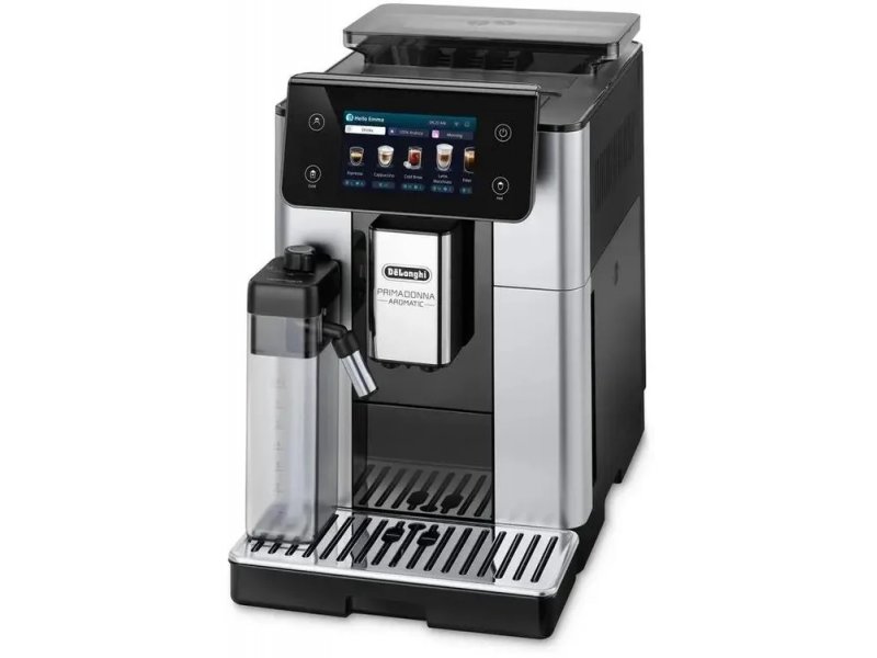 Кофемашина DeLonghi Primadonna Aromatic ECAM630.55.SM черный/серебристый