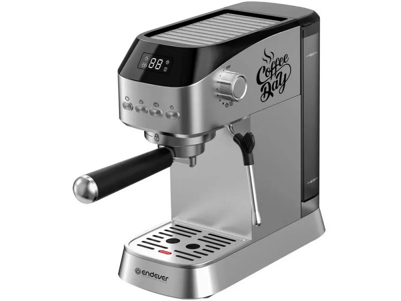 Кофеварка Endever Costa-1089 стальной /черный