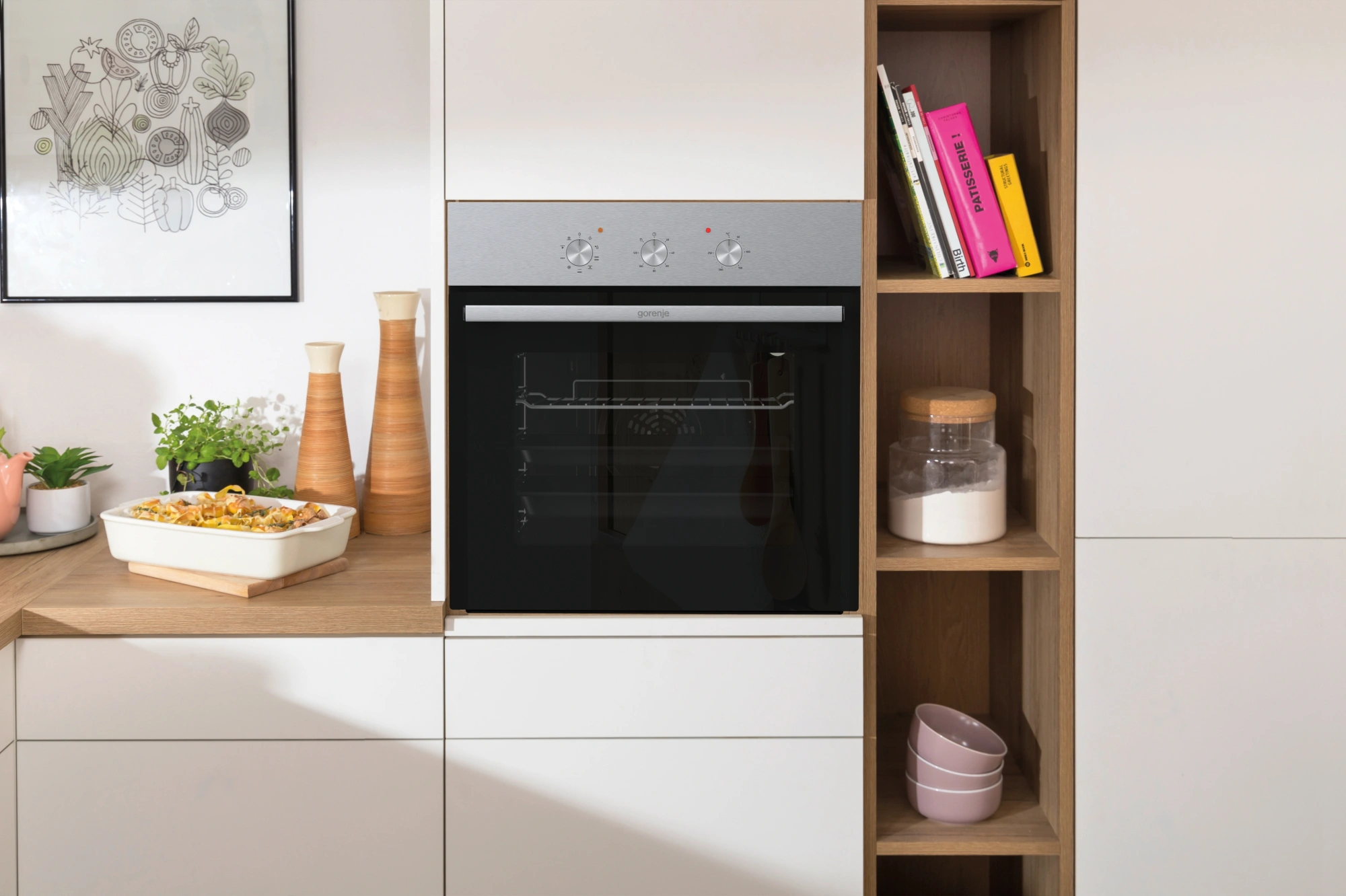 Электрический духовой шкаф Gorenje BO6727E03NX, фото 4