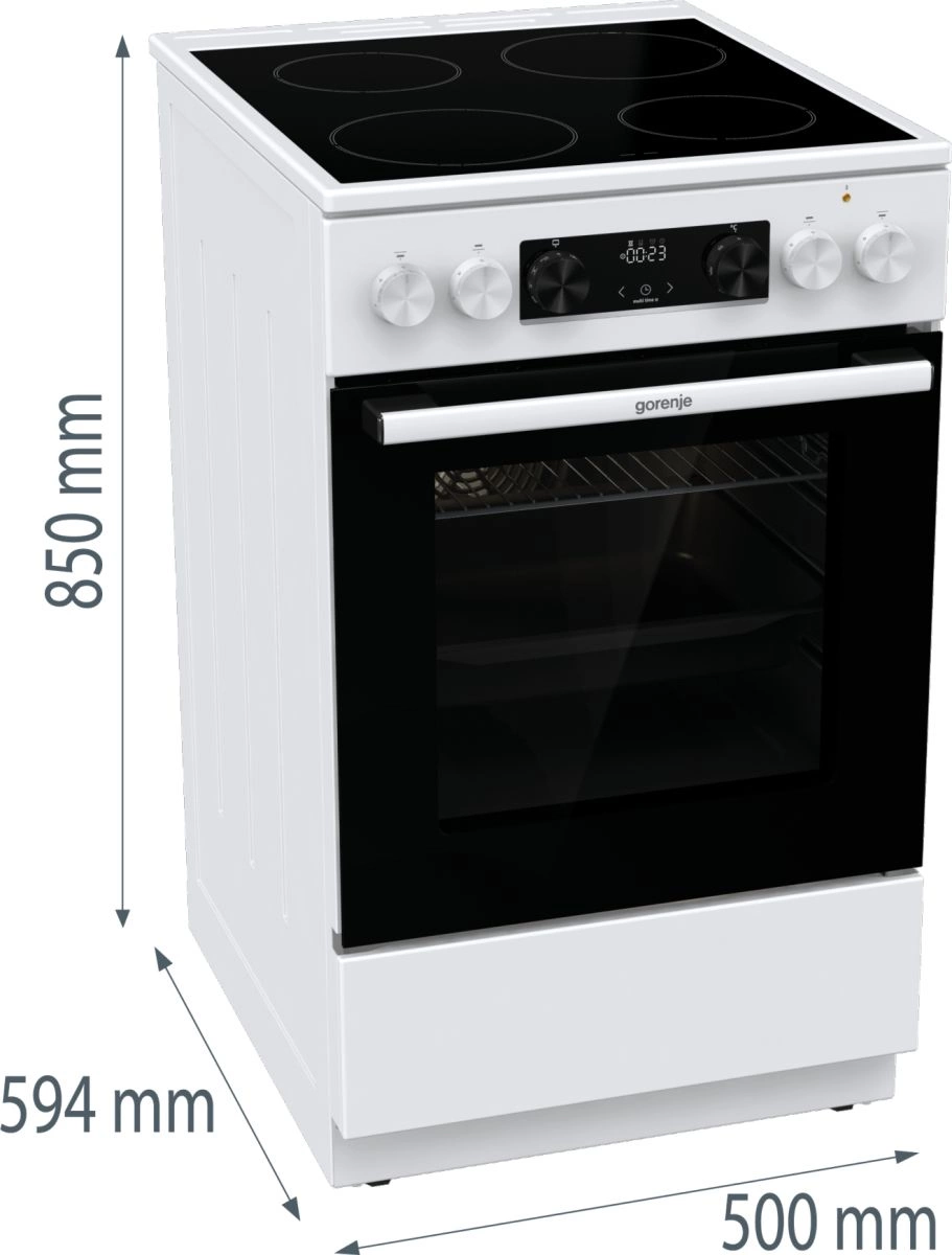 Электрическая плита Gorenje GEC5C61WG, превью предыдущего фото