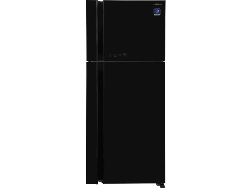 Холодильник Hitachi HRTN7489DF GBKCS черный стекло