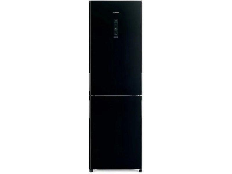 Холодильник Hitachi R-BG410PUC6X GBK черный стекло