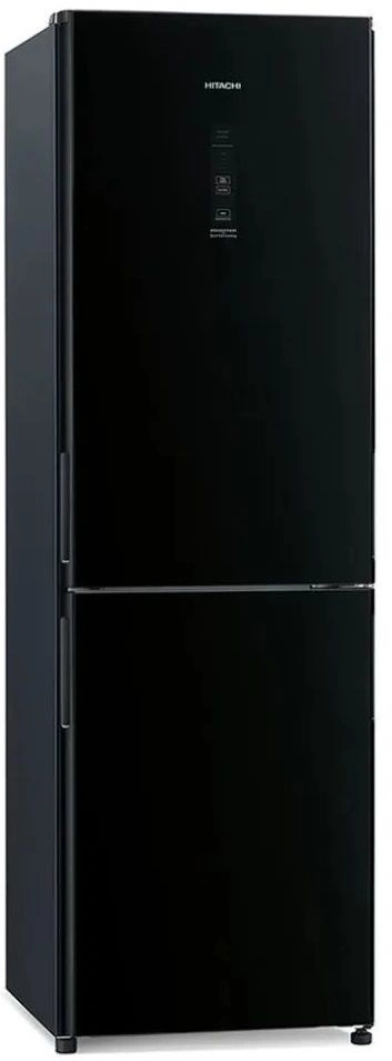 Холодильник Hitachi R-BG410PUC6X GBK черный стекло, фото 4