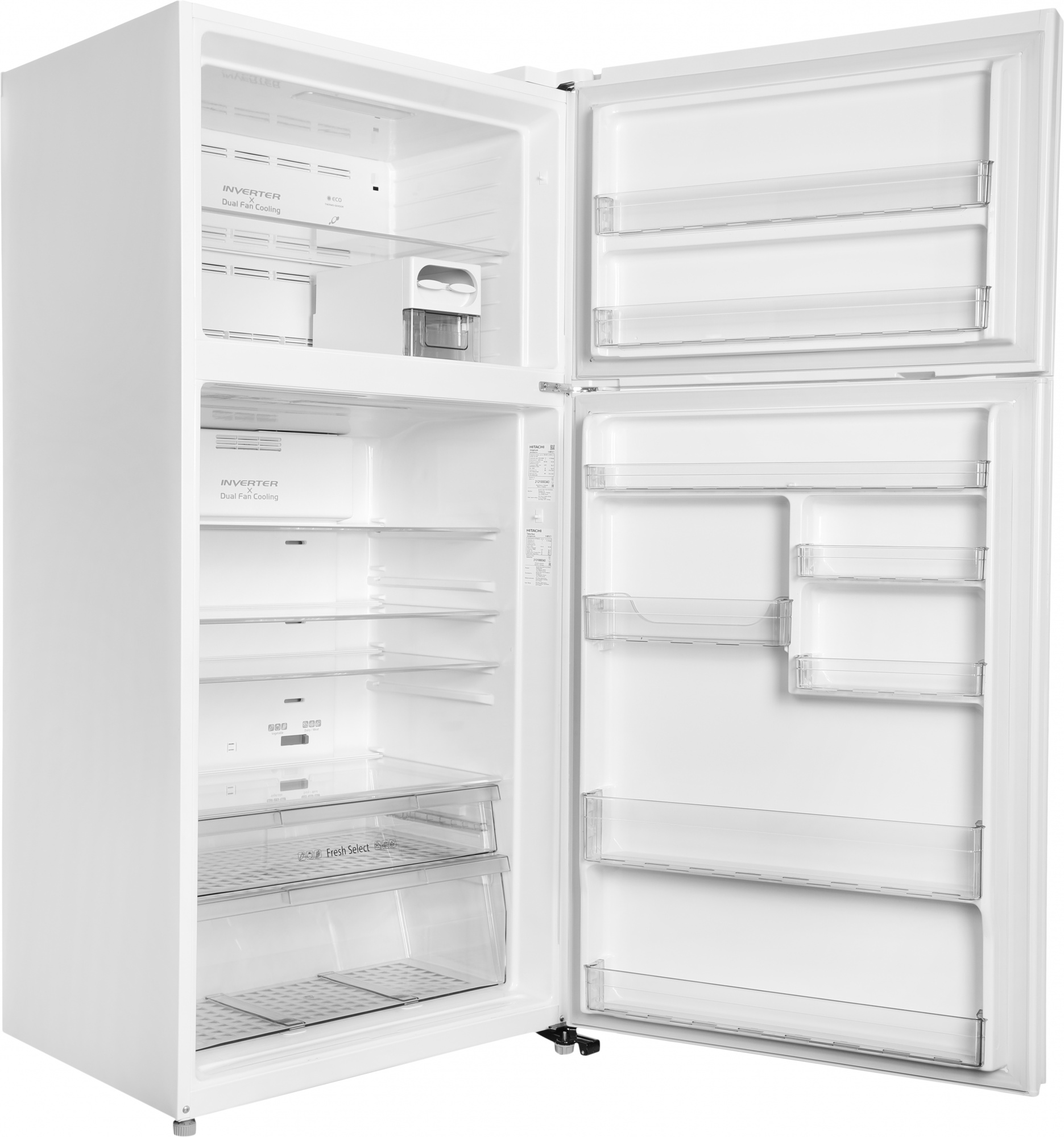 Холодильник Hitachi R-V660PUC7-1 PWH белый, фото 5