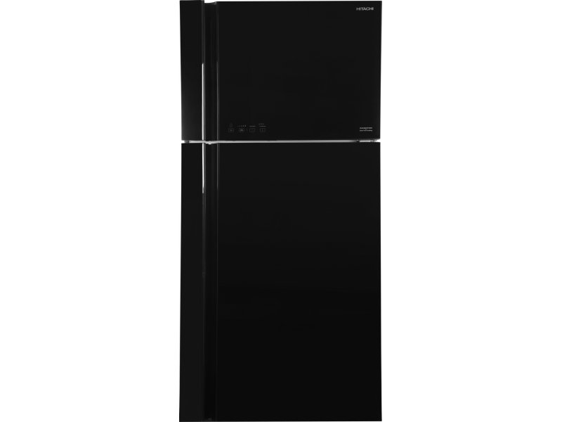 Холодильник Hitachi R-VG660PUC7-1 GBK черный стекло