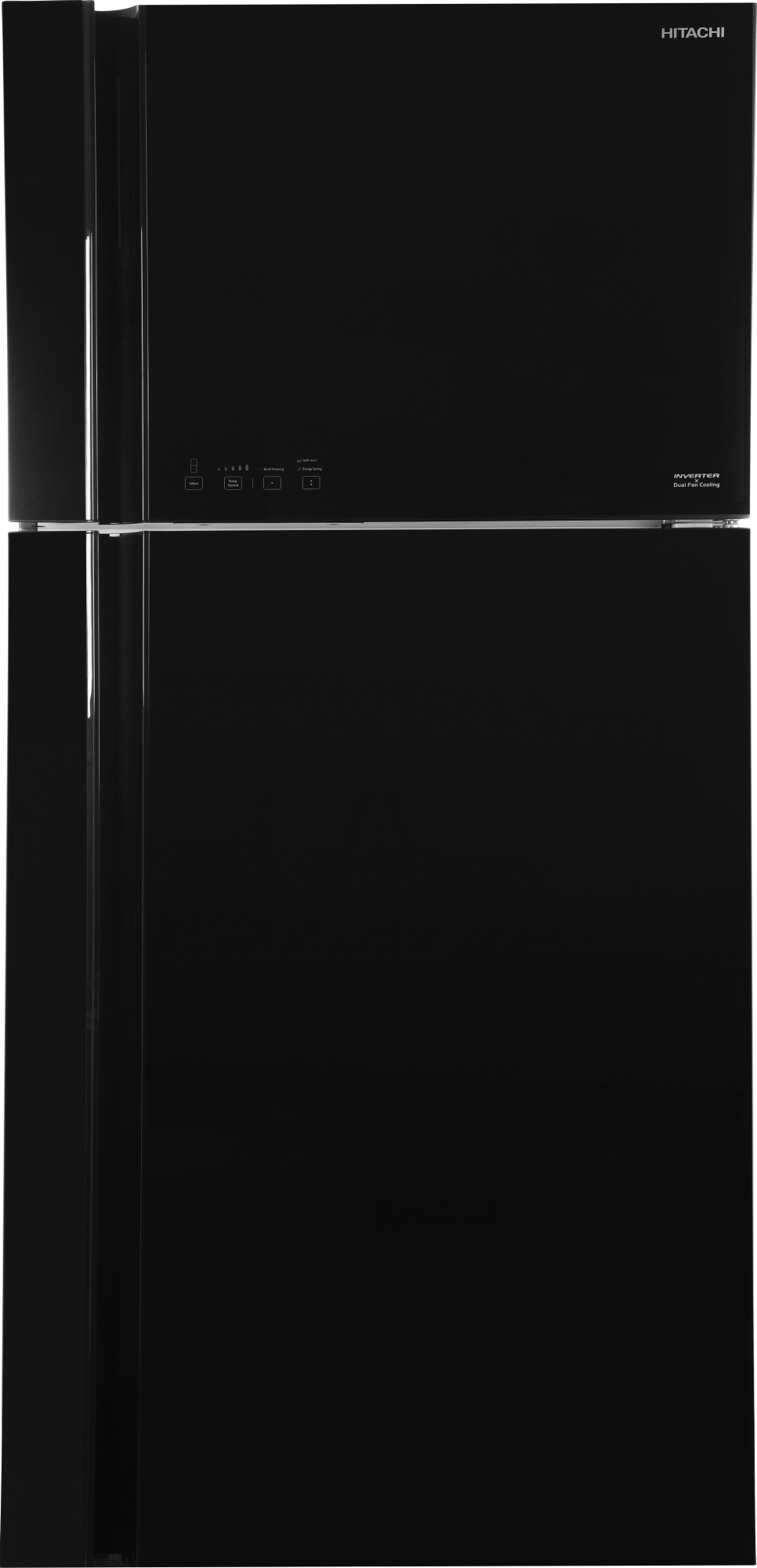 Холодильник Hitachi R-VG660PUC7-1 GBK черный стекло, фото 3