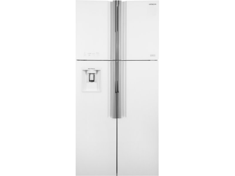 Холодильник Hitachi R-W660PUC7 GPW белый стекло