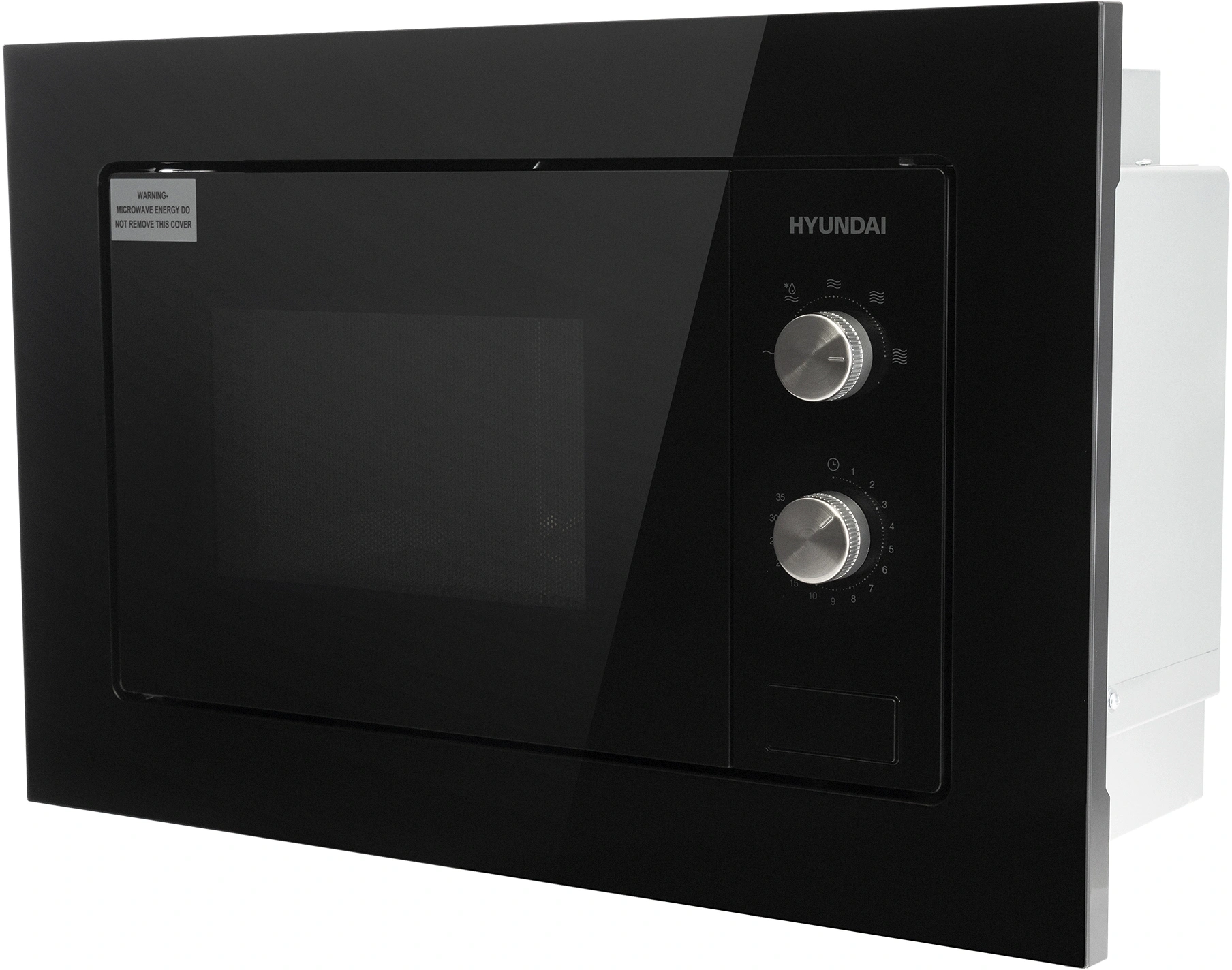 Встраиваемая микроволновая печь Hyundai HBW 2030S BG, фото 4
