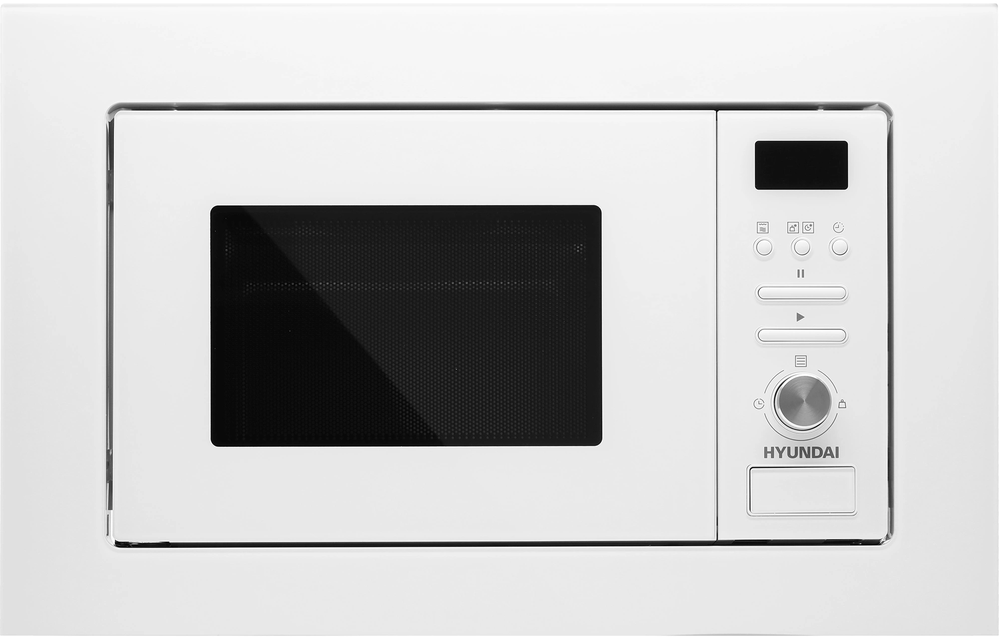 Встраиваемая микроволновая печь Hyundai HBW 2040 WG, фото 3