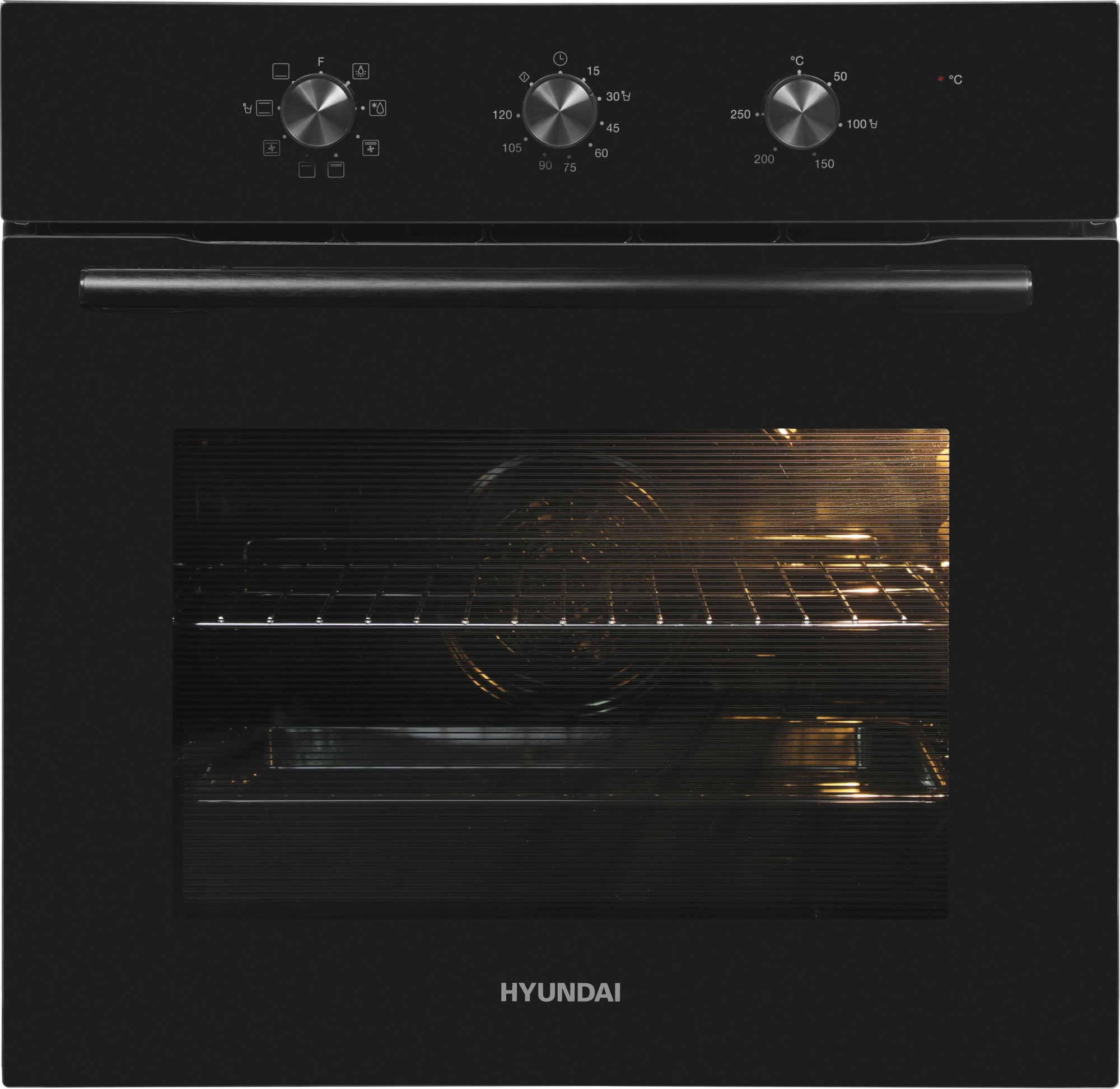 Электрический духовой шкаф Hyundai HEO 6635 BG, фото 3