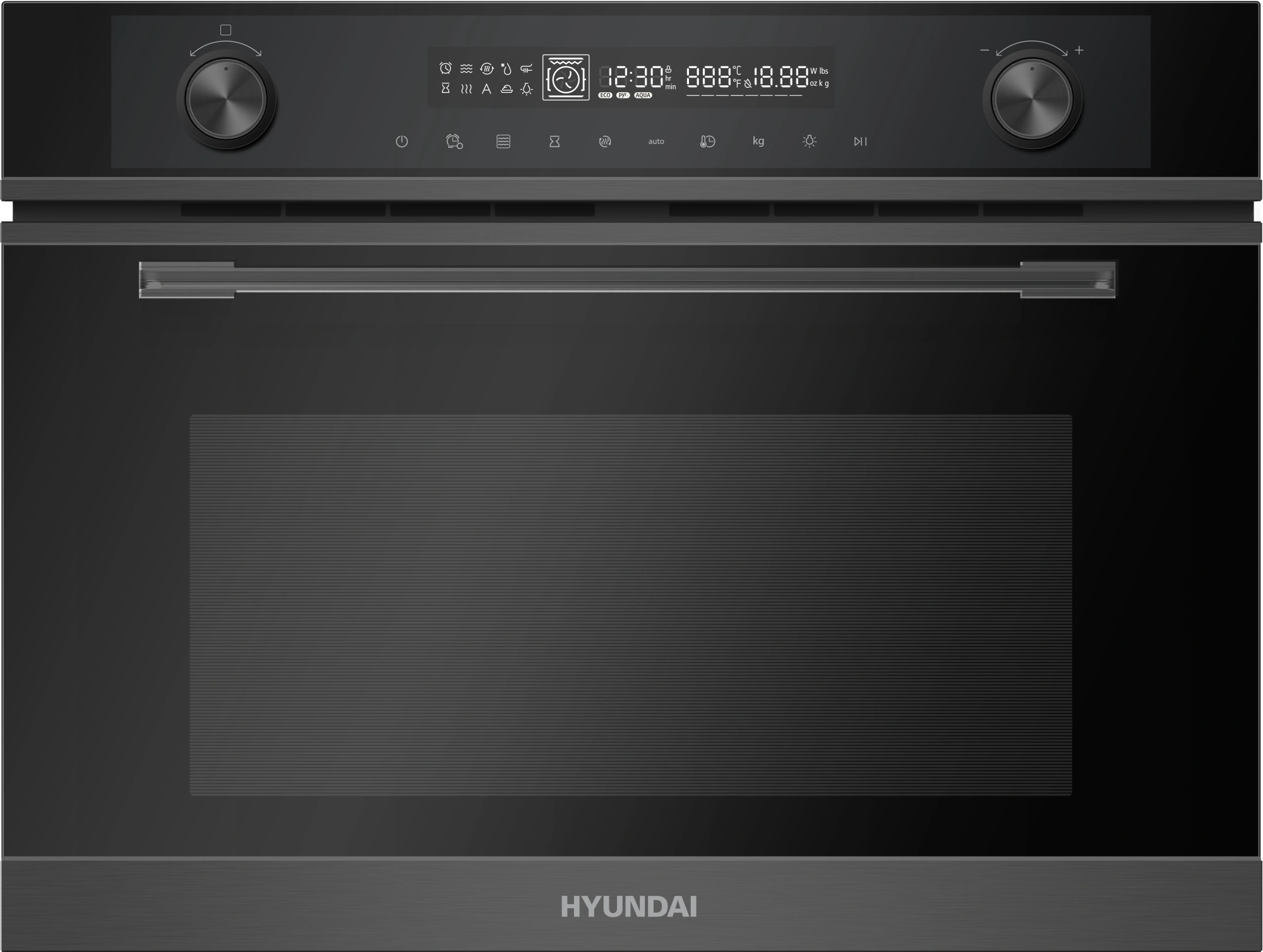 Электрический духовой шкаф Hyundai HMEO 6540 DX, фото 3