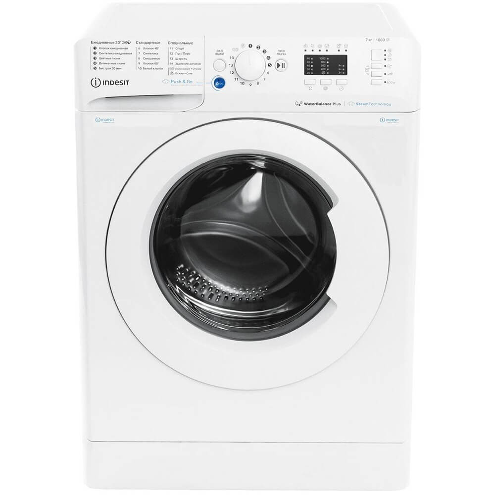 Стиральная машина Indesit BWSA 7109 WWV RU, превью следующего фото
