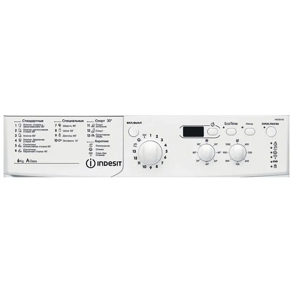 Стиральная машина Indesit IWSD 6105 (CIS) L, фото 5