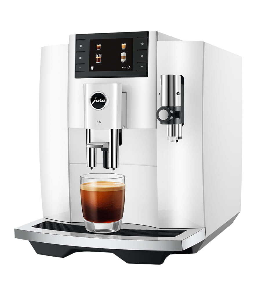 Кофемашина Jura E8 piano white, фото 11