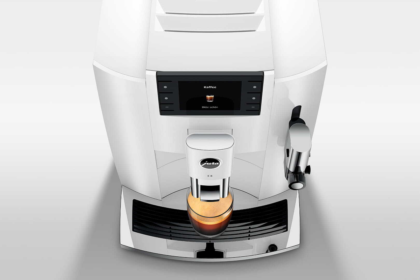 Кофемашина Jura E8 piano white, фото 14
