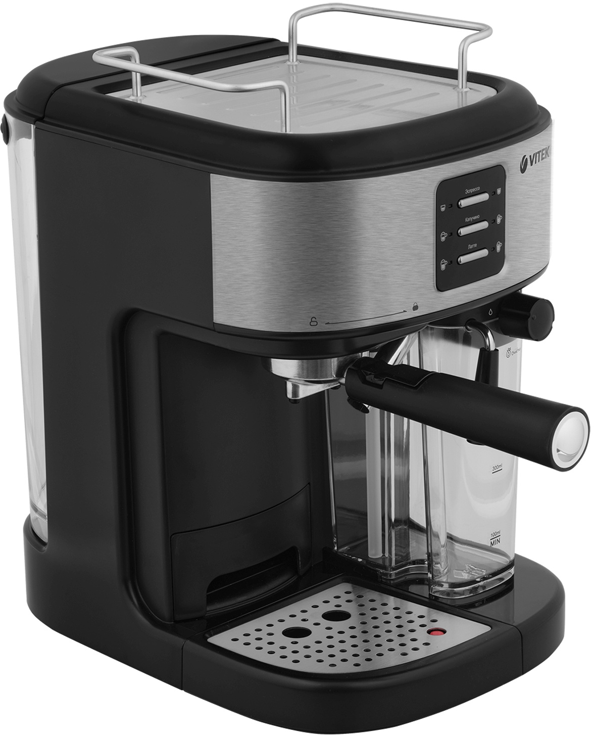 Кофеварка рожковая Vitek Metropolis VT-8489, превью предыдущего фото