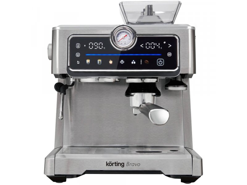 Кофемашина Korting KCM 1013 SA Bravo нержавеющая сталь