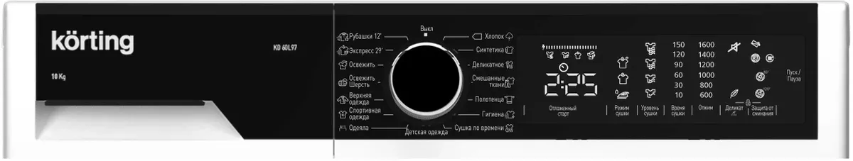 Сушильная машина Korting KD 60L97 S серебристый, фото 4