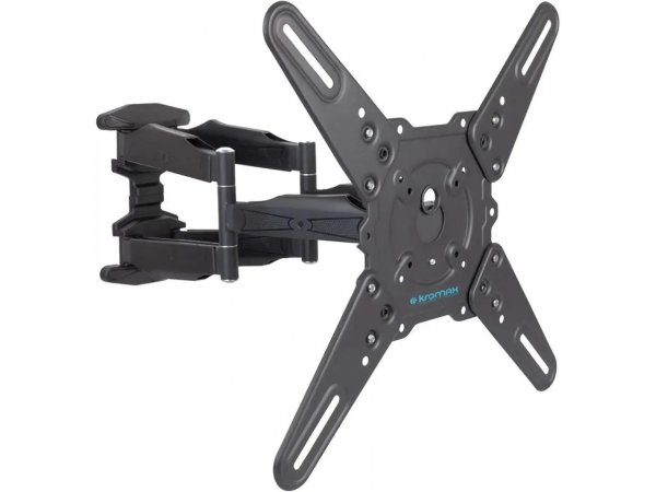 Наклонно-поворотный кронштейн Kromax ATLANTIS-45 Black