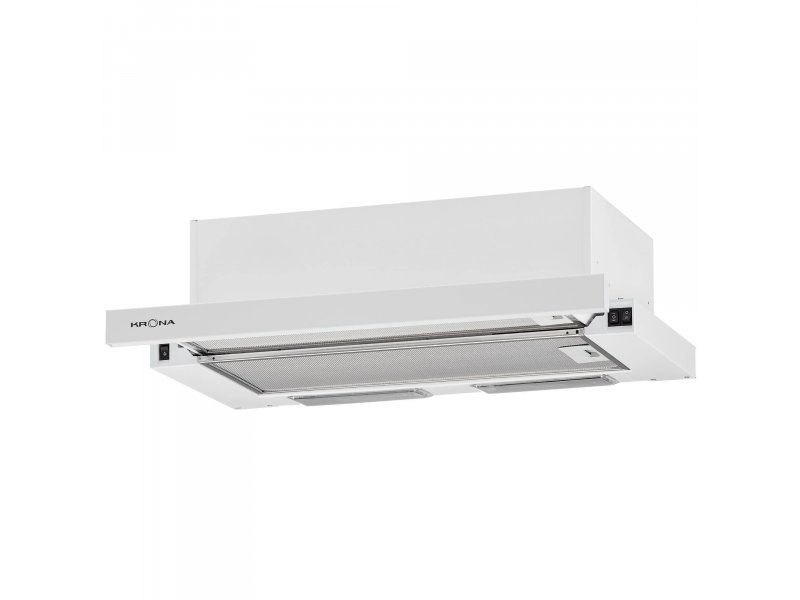 Встраиваемая вытяжка Krona Kamilla Eco 600 W белый