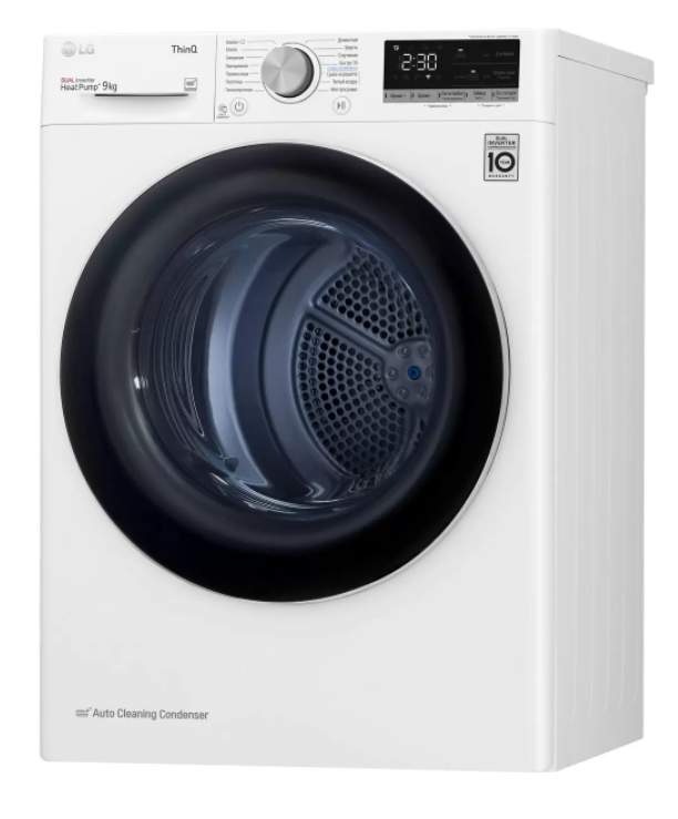 Сушильная машина LG DC90V5V0W, фото 5