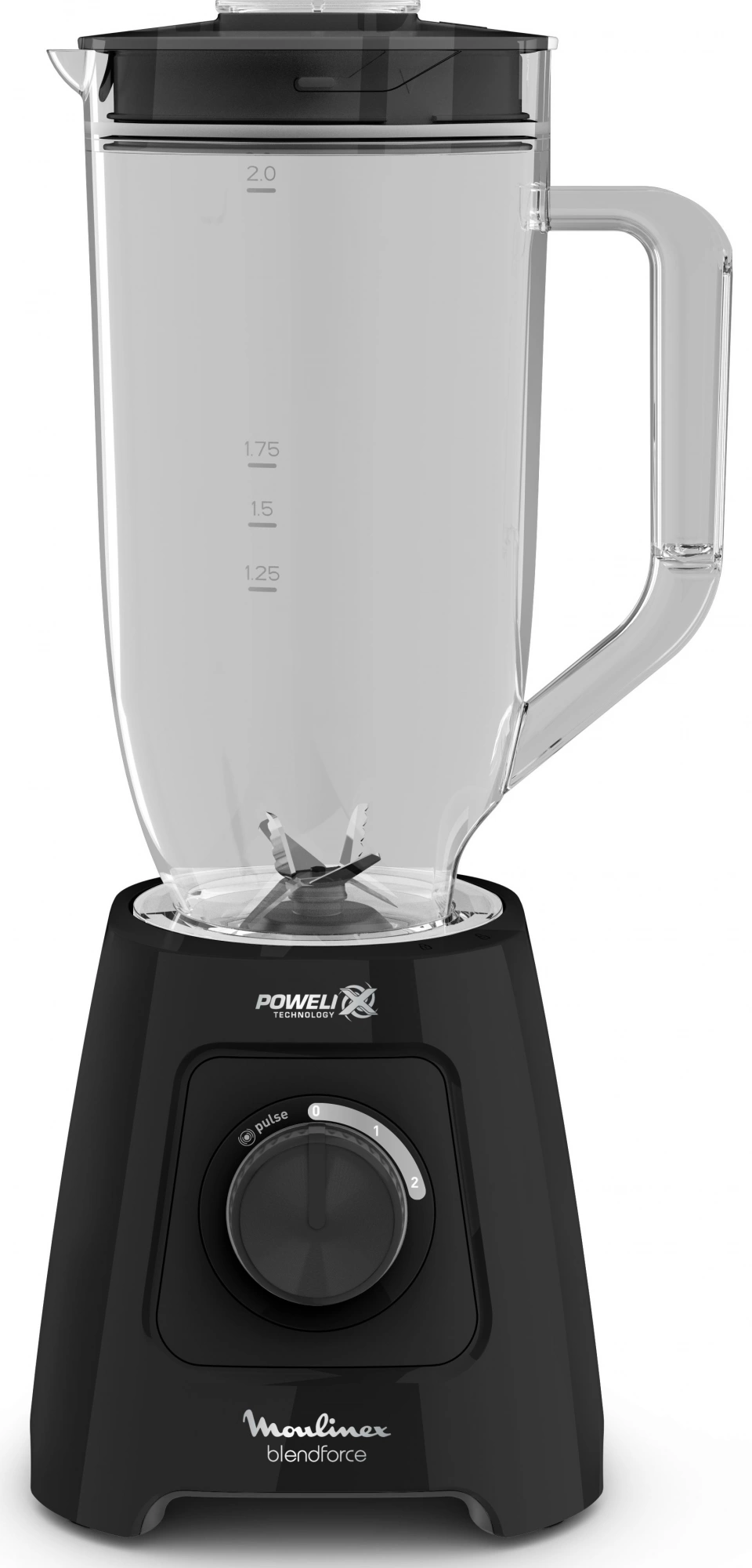 Стационарный блендер Moulinex Blendforce LM458810 600Вт черный, превью следующего фото