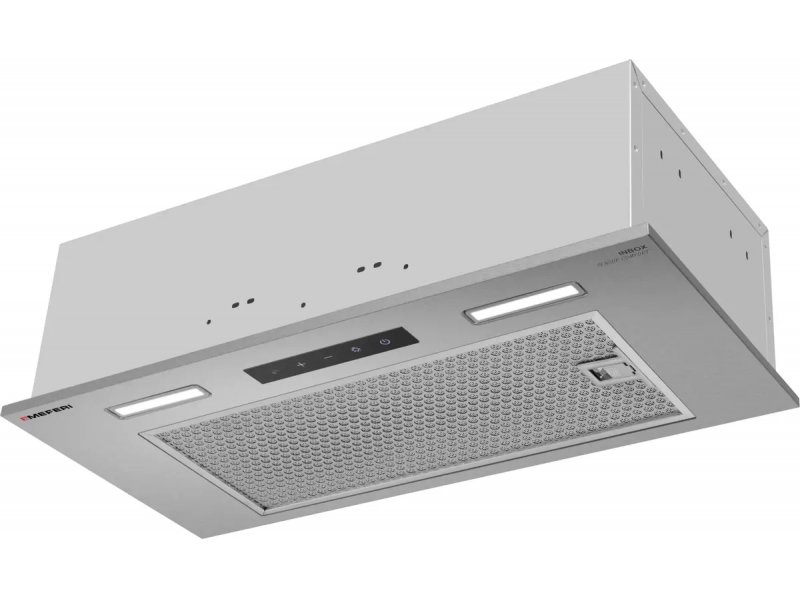 Встраиваемая вытяжка Meferi Inbox sensor comfort 60ix серый