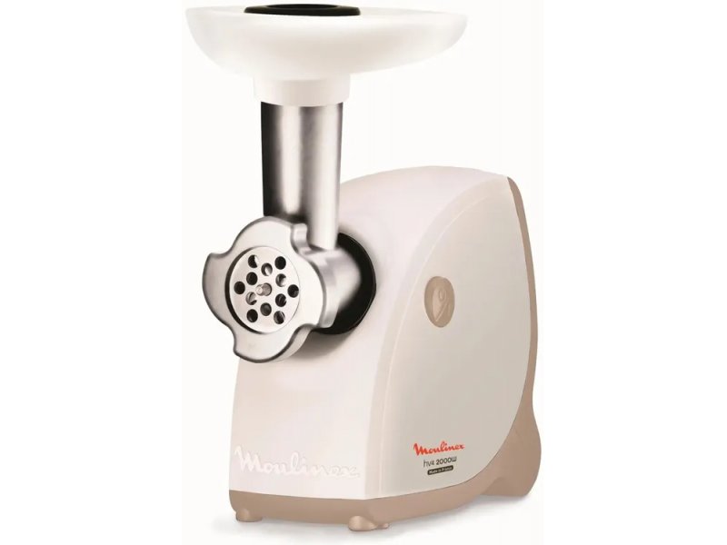 Мясорубка Moulinex ME476132 белый/бежевый