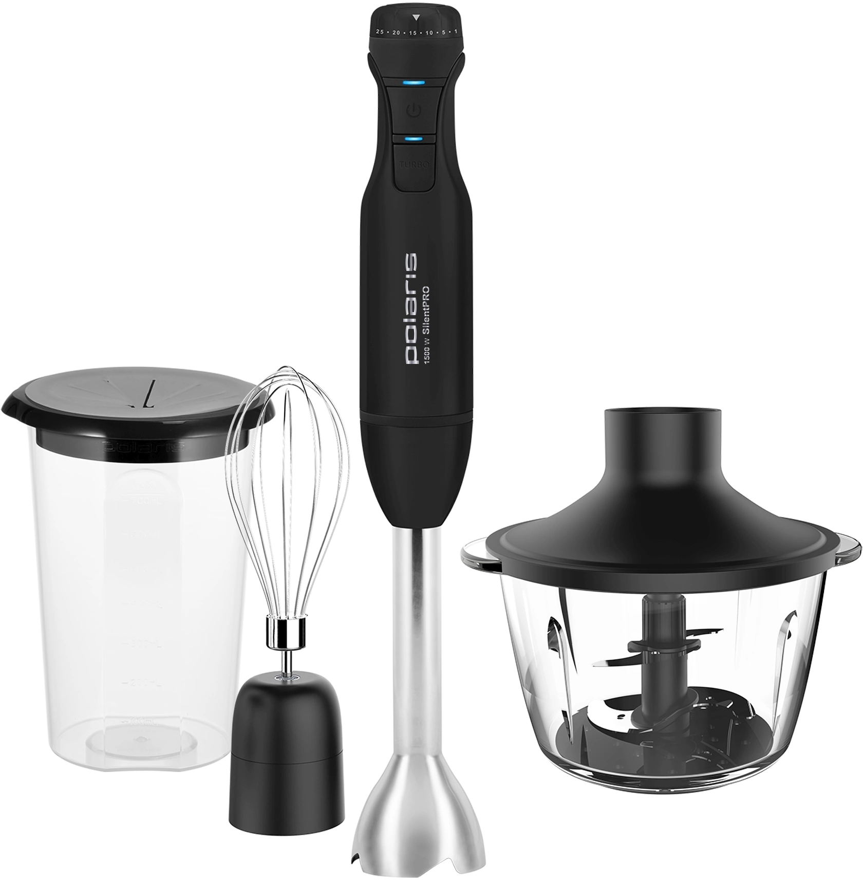 Блендер Polaris PHB 1510GL Silent черный, превью следующего фото