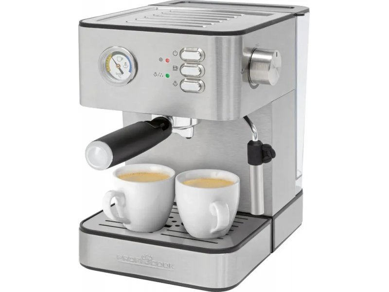 Кофеварка Profi Cook PC-ES 1209 серебристый