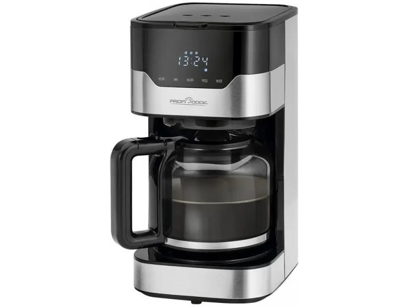 Кофеварка Profi Cook PC-KA 1169 нержавеющая сталь /черный