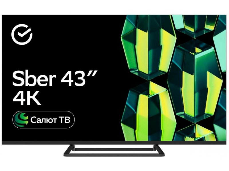 LED телевизор Sber SDX-43U4128 4K Ultra HD