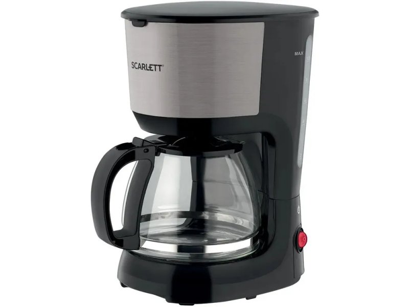 Кофеварка Scarlett SC-CM33011 черный /стальной